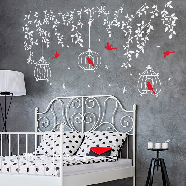 VINIL DECORATIU FLORAL FL214