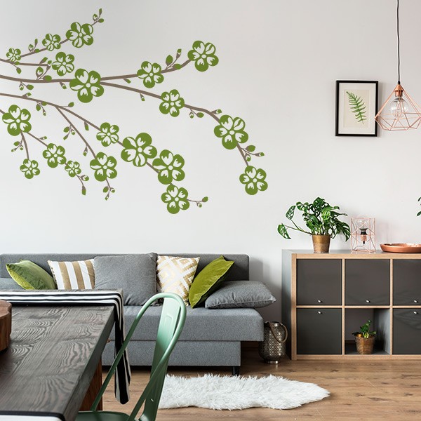 VINIL DECORATIU FLORAL FL215