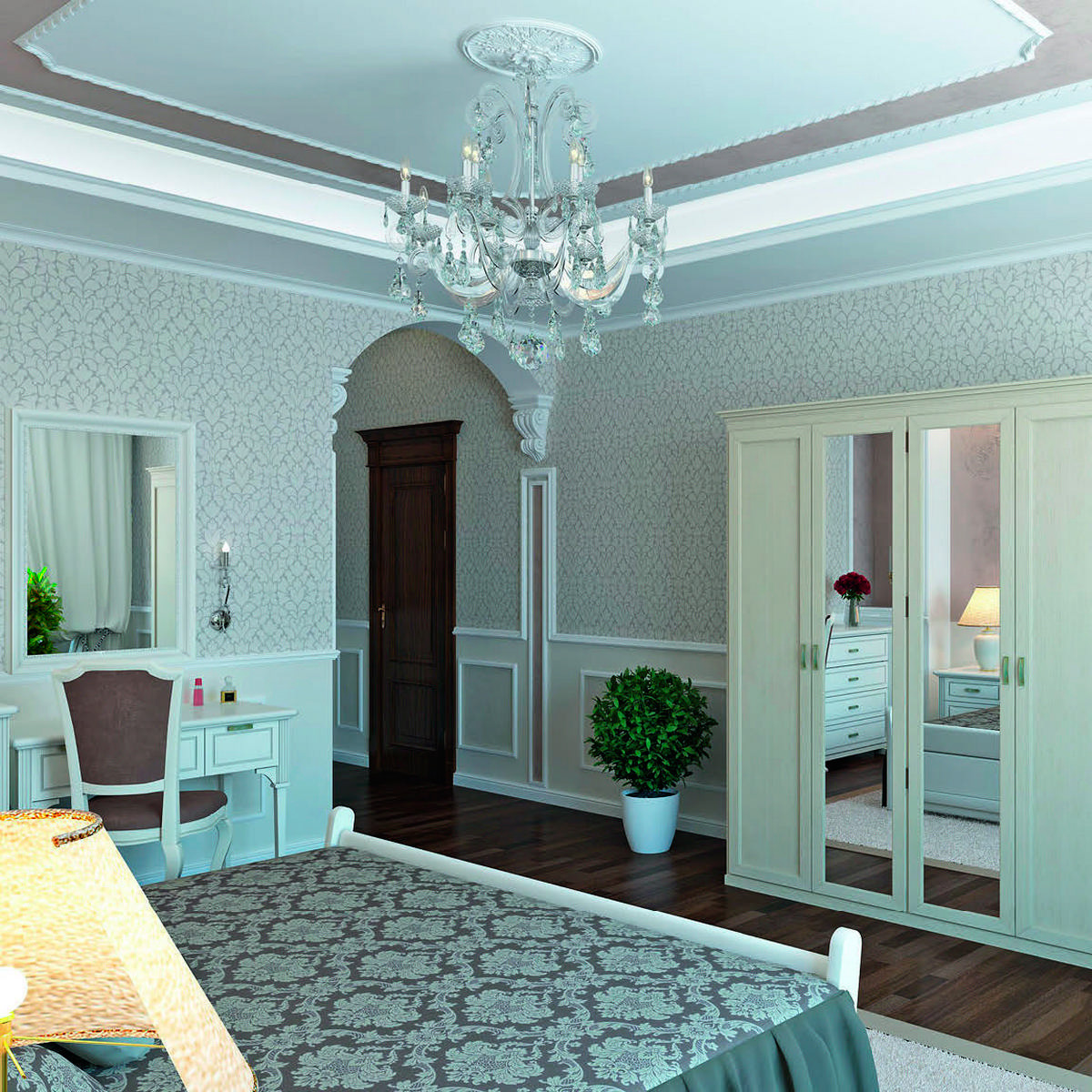 Perfils decoratius Gaudí a papelpintadoonline.com