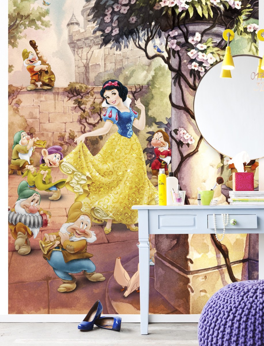 FOTOMURAL DISNEY DANCING SNOW WHITE 4-494