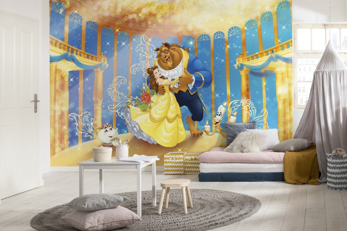 FOTOMURAL DISNEY BEAUTY AND THE BEAST 8-4022