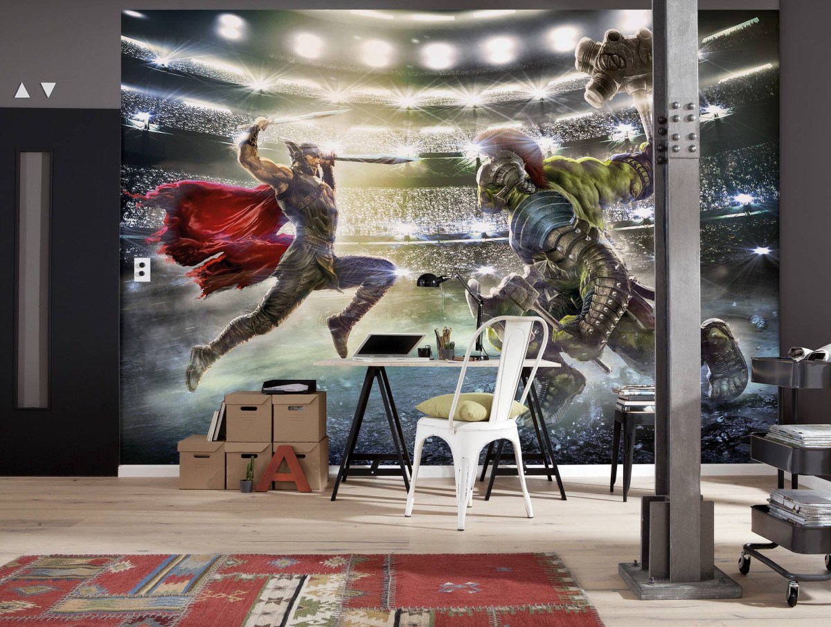 FOTOMURAL MARVEL THOR AND HULK 8-4031