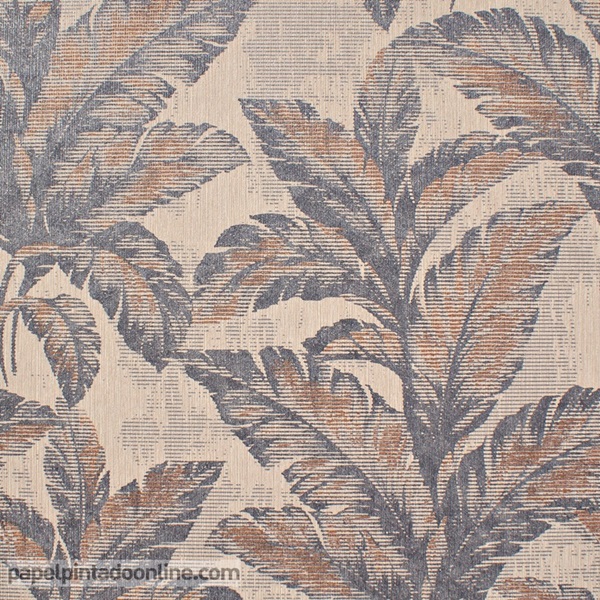 PAPER PINTAT FULLES DE PLANTES 6341-08