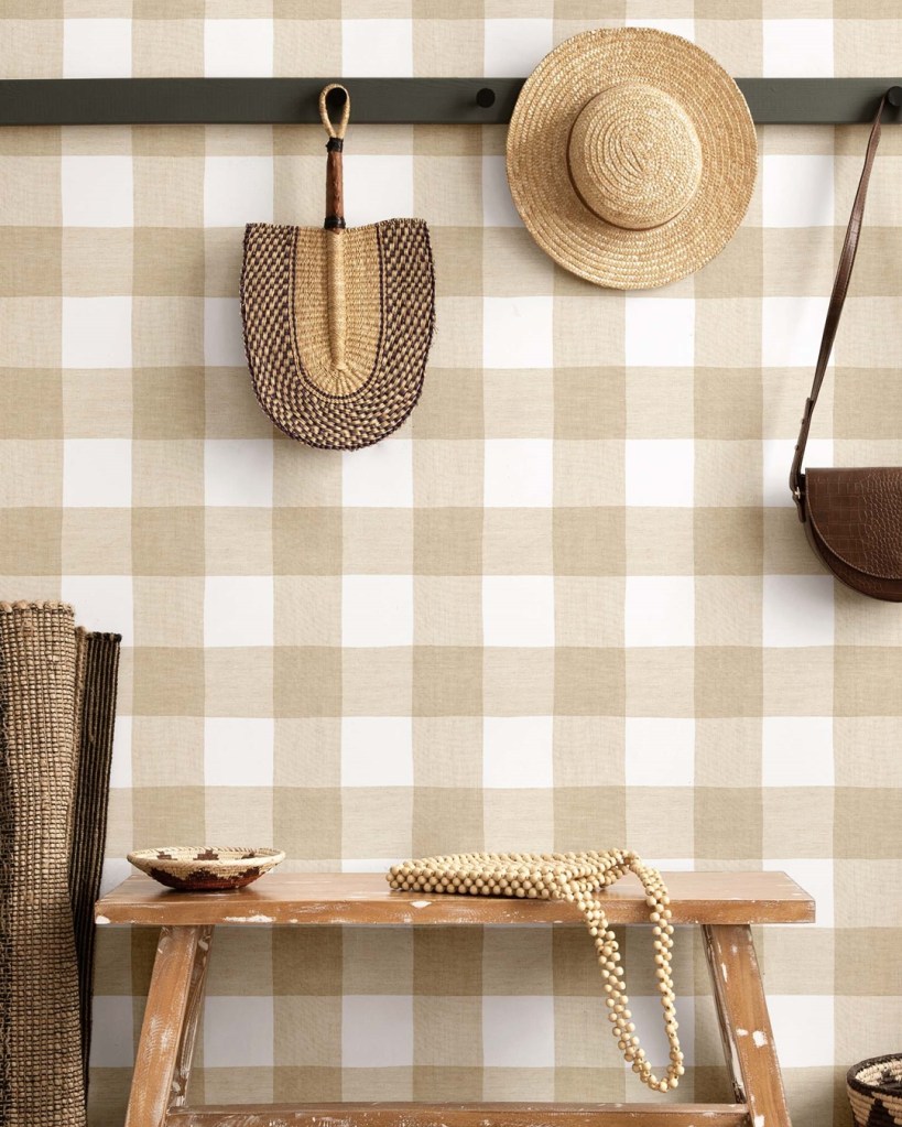 paper pintat de quadres vichy